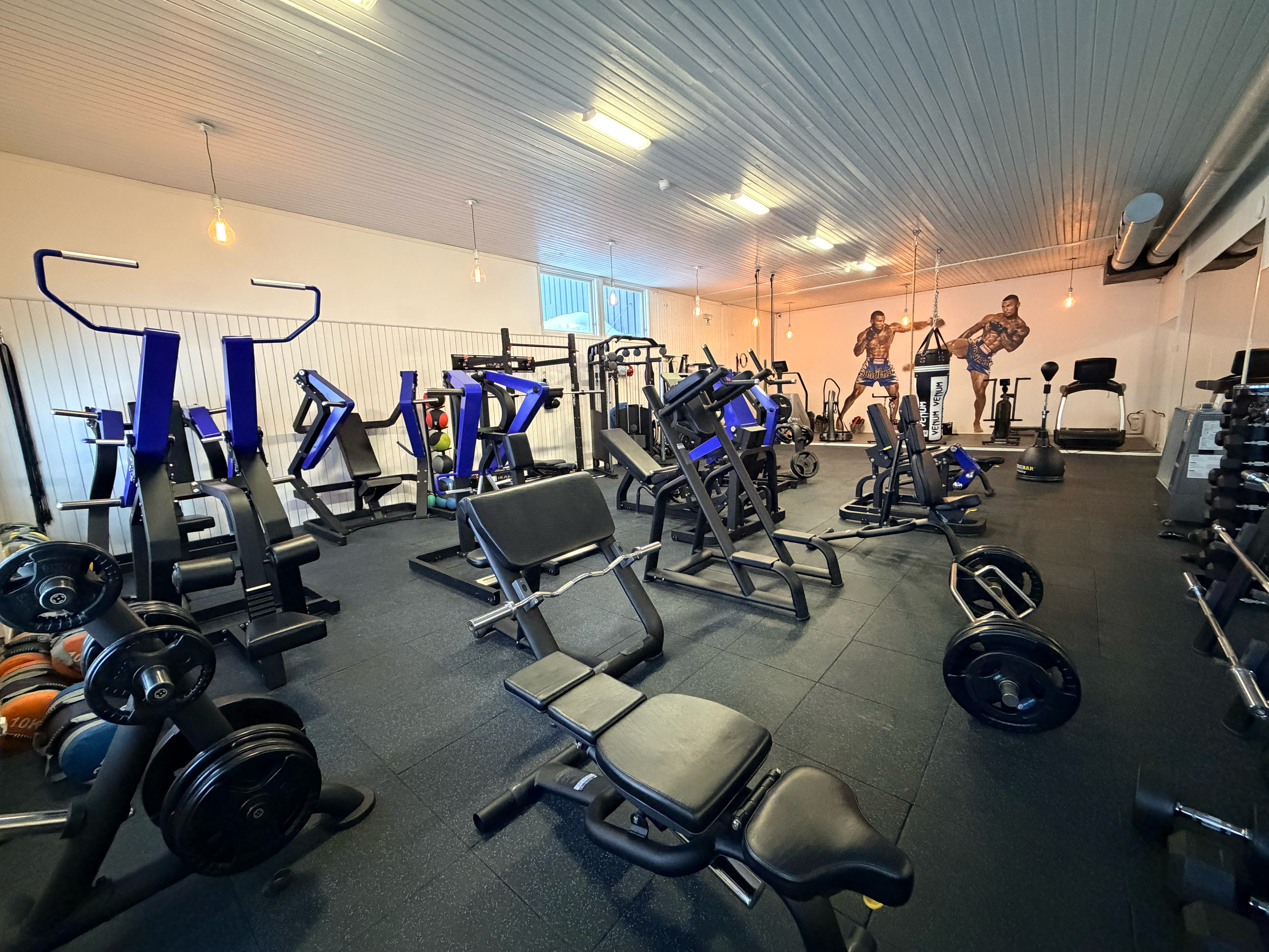 SBC Lodge commercial-grade gym