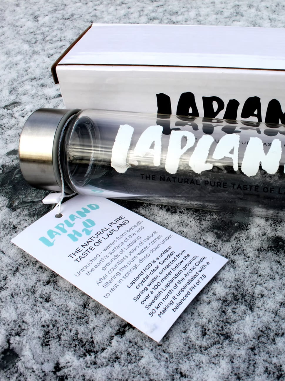 SBC-branded Lapland water bottles